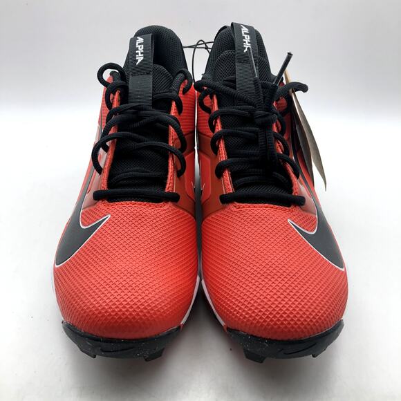 Nike Men's Alpha Menace 4 Shark SE Football Cleats Size 11.5 Red Black NWOB - Picture 5 of 11